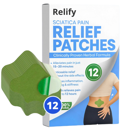 12x Knee Pain Relief Patches